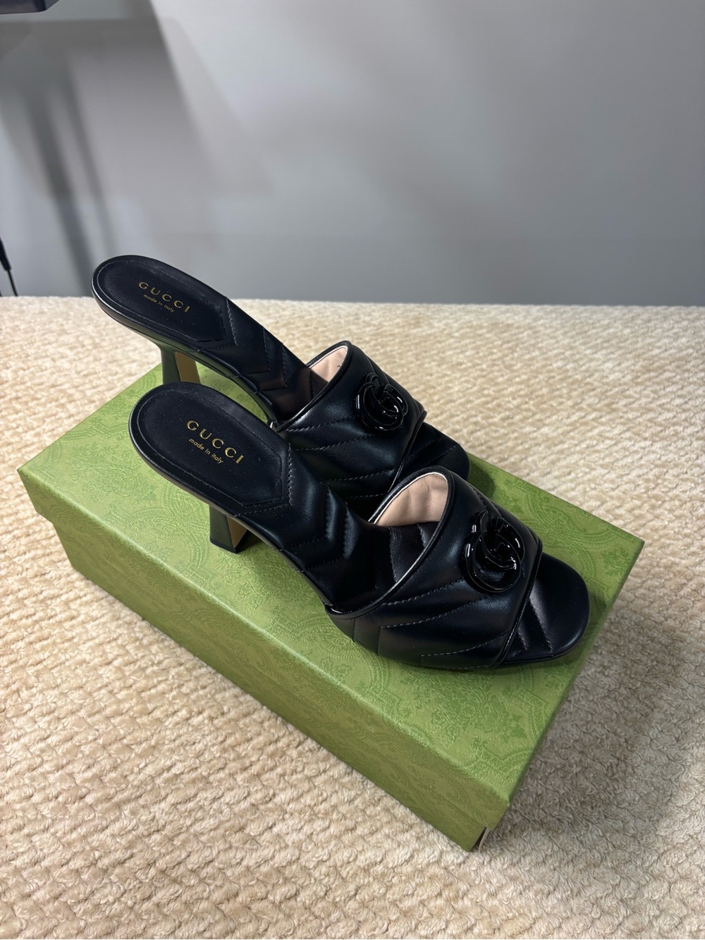 Women’s Gucci Marmont Sandal/Heel